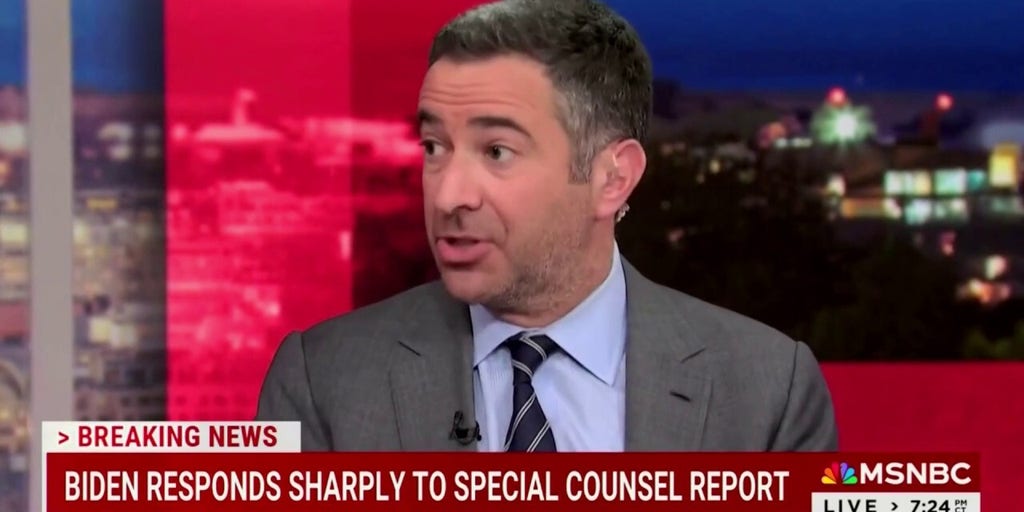Msnbc hosts rush to defend biden bash special counsel robert hur fox