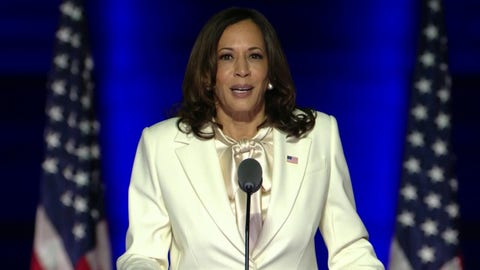 Vice President-elect Kamala Harris delivers victory speech