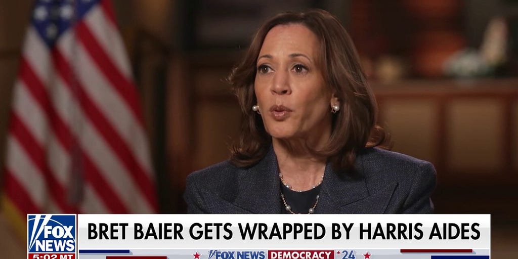 Trump's fault? Harris raises eyebrows with answer to Bret Baier