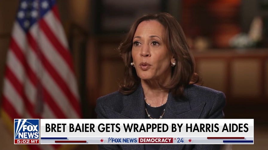 Trump's fault? Harris raises eyebrows with answer to Bret Baier