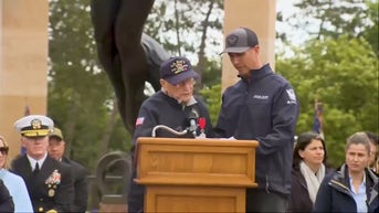 World War II veteran reveals 1-word feeling before D-Day 81 years later