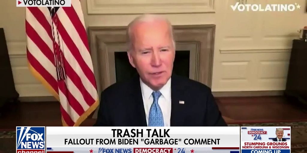 Biden's 'garbage' comment left Harris dealing with his shadow after closing pitch