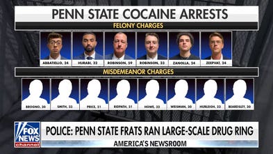 14 arrested in Penn State cocaine ring scandal