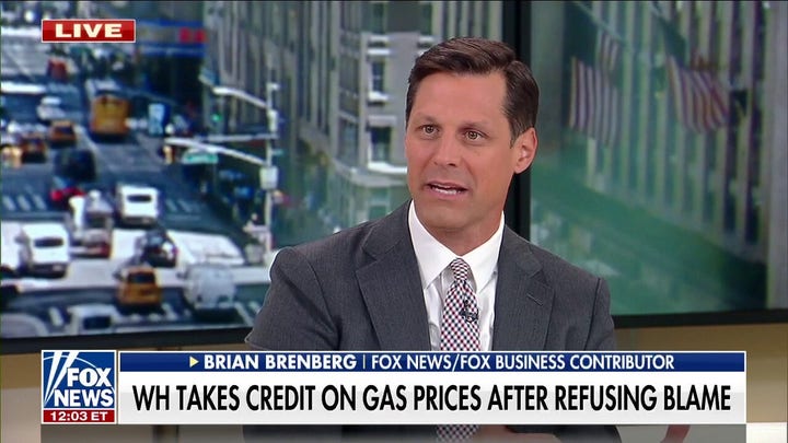 Brenberg calls out Biden adming for 'bragging' about $4.50 gas price
