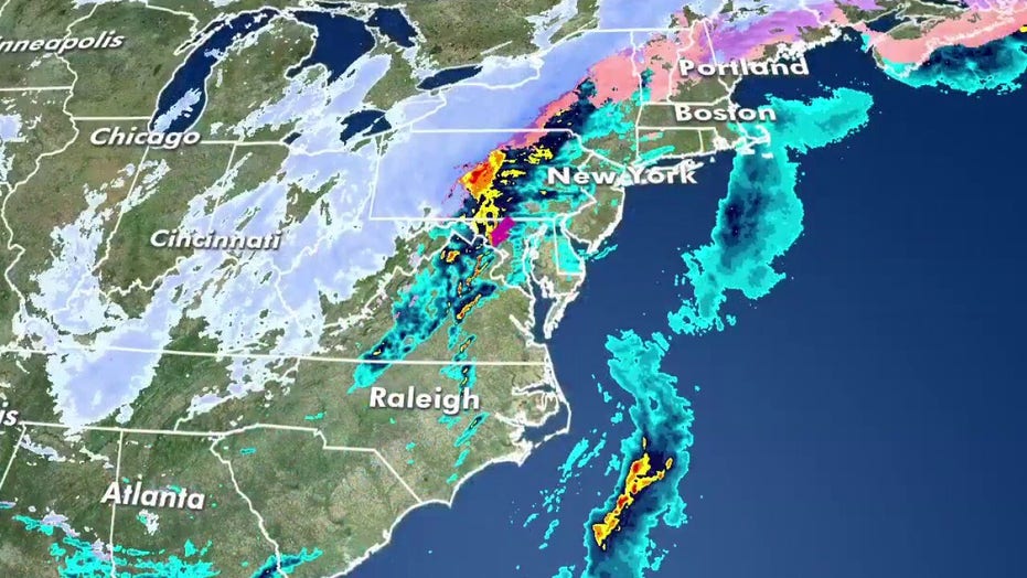 Winter Storm Churning Through Eastern Us After Battering The South