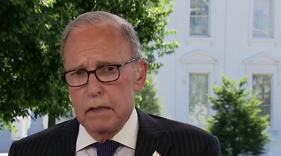 Larry Kudlow reacts to jobs report: 'Spectacular number,' rescue package paying off