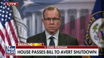 House passes a bill to avoid government shutdown