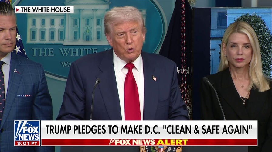 Trump declares public safety emergency, deploys National Guard to reduce DC crime