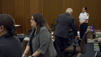 Lindsay Clancy sobs during testimony about daughter’s autopsy