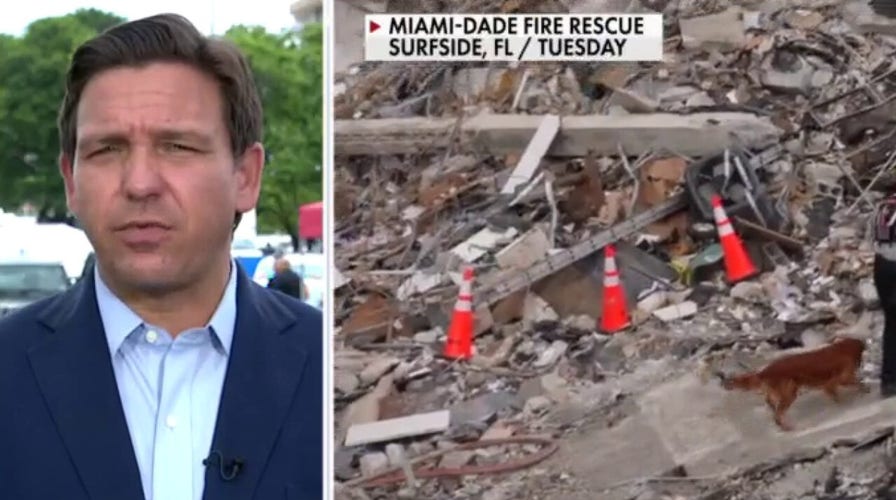Ron DeSantis gives update on Seaside condo collapse