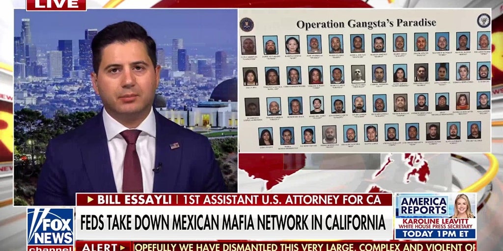 Feds take down Mexican Mafia network in California, arresting 40+ suspects