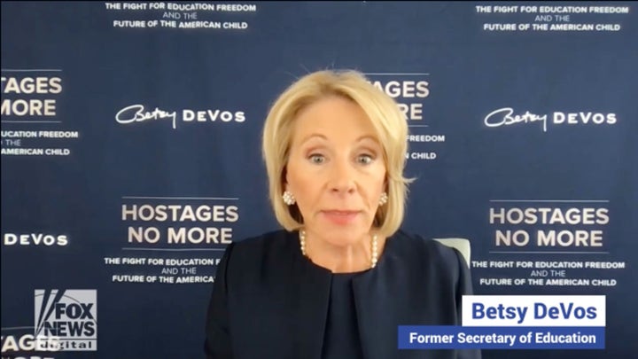 Betsy DeVos calls Biden administration's new parents council a 'laughable' attempt