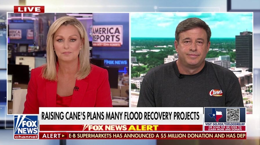 Raising Cane’s donates food, drinks to Texas flood responders