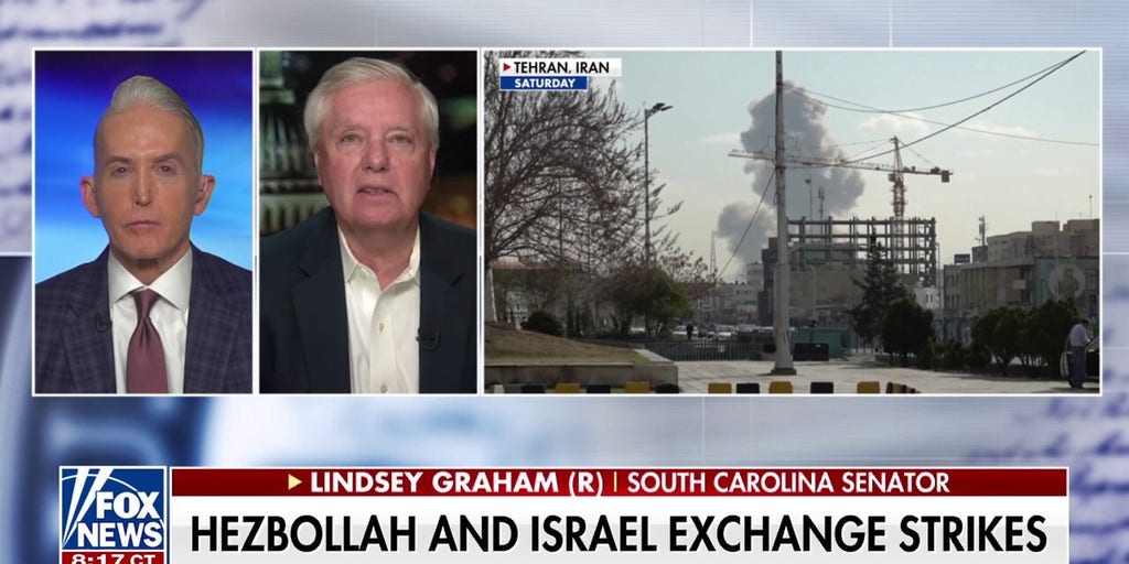 The Iranian regime is 'about to collapse,' Sen. Lindsey Graham says