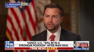 JD Vance says US will be in a 'stronger position' after Iran deal