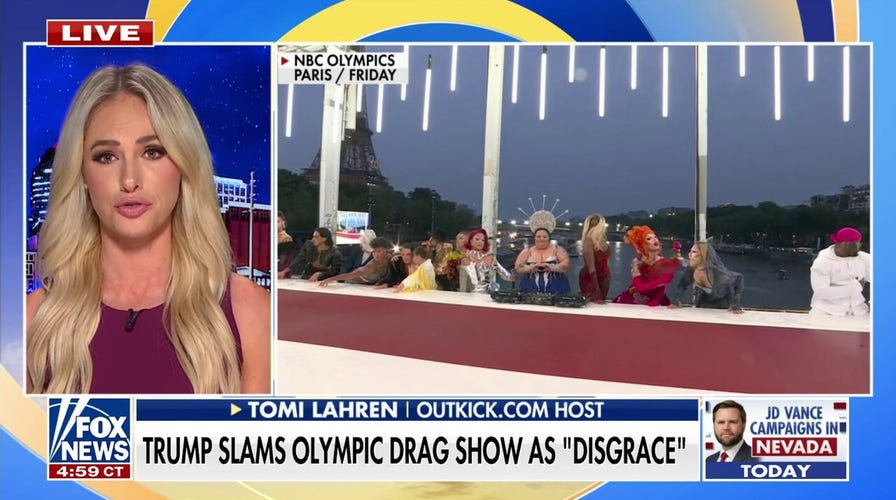 'Direct offense to Christians': Tomi Lahren blasts Olympic performance appearing to parody 'Last Supper'