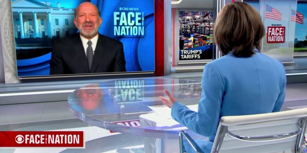 CBS host presses Trump Commerce Secretary on tariff policies