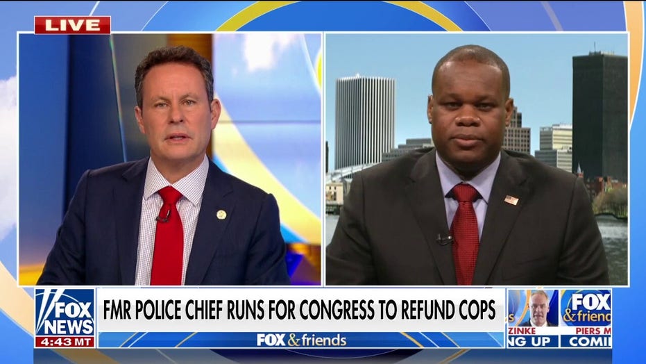Former police chief slams 'Defund Police' movement in bid for Congress
