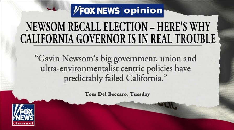California’s Newsom snaps in interview as recall effort heats up