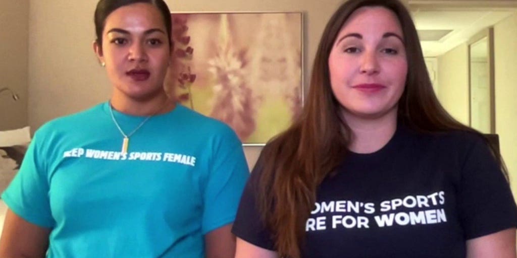 'We're not second': Female athletes protest trans athlete policies at ...