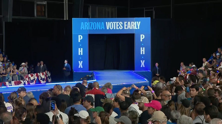 WATCH LIVE: VP Harris rallies supporters in Arizona