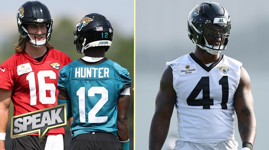 Josh Hines-Allen says Travis Hunter 'is a baller,' talks Trevor Lawrence's expectations | Speak