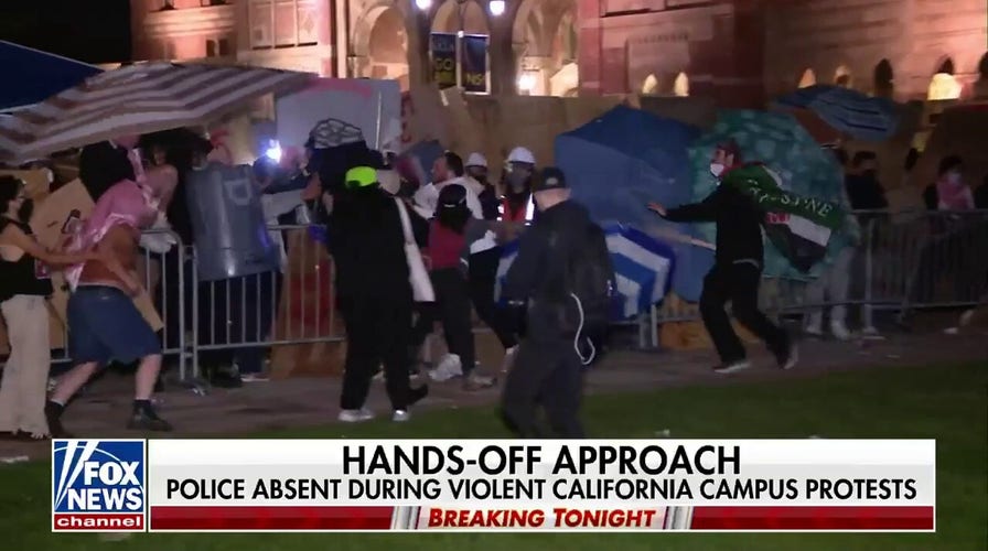 UCLA chancellor says school saw an utterly unacceptable night of violent protests