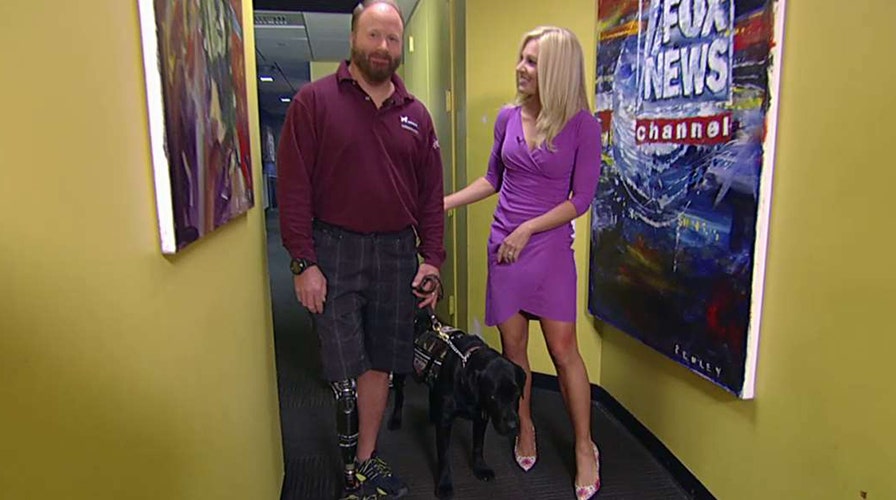 Talented pups help heroes