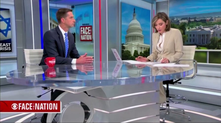 Sen. Tom Cotton pressed on 'language' used in op-ed calling on Trump to 'send in the troops'