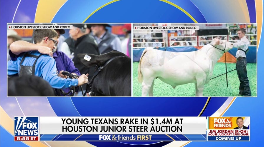 Texas teens rake in combined $1.4 million at Houston steer auction