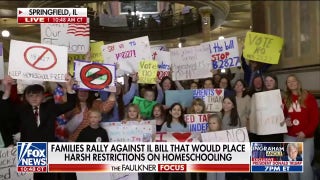 Illinois families protest new state bill that would restrict homeschooling