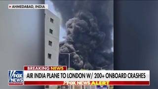 Air India plane crashes after takeoff with more than 200 people on board - Fox News