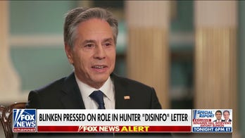 Blinken pressed on role in Hunter Biden ‘disinformation’ letter