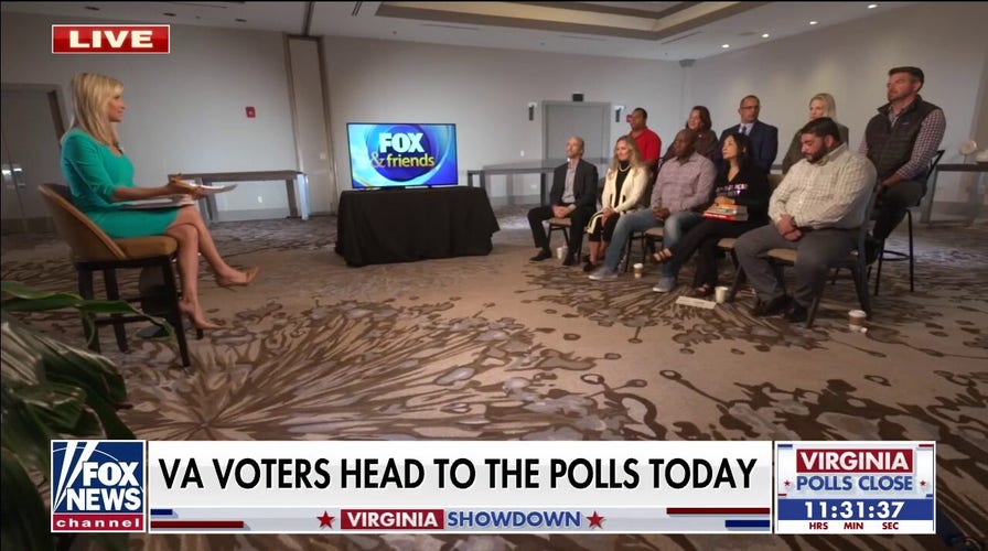 Ainsley Earhardt sits down with Virginia parents who plan to vote for Glenn Youngkin