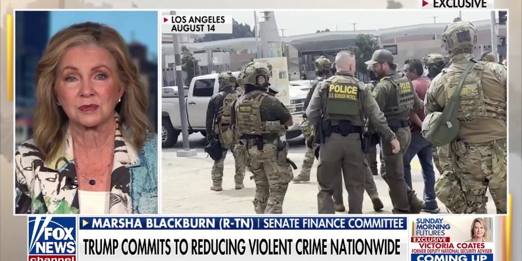 Sen. Marsha Blackburn criticizes Democrats who make ‘villains out of law enforcement’ | Fox News Video