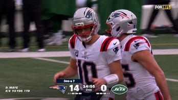 Drake Maye finds Rhamondre Stevenson for 22-yard TD, extending Patriots lead over Jets | NFL Highlights