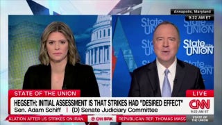 Sen. Schiff says only positive of Iran strikes is that it sets back nuclear program, criticizes Trump's decision