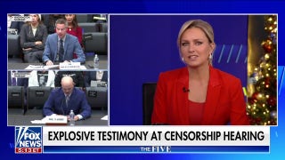 Explosive testimony on Capitol Hill over government censorship: Sandra Smith - Fox News