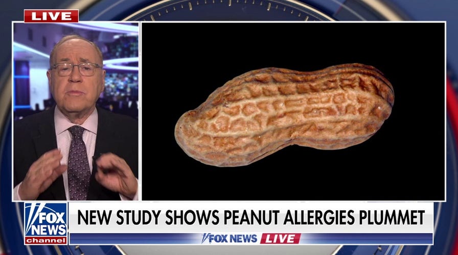 Peanut allergies declining nationwide, new study finds