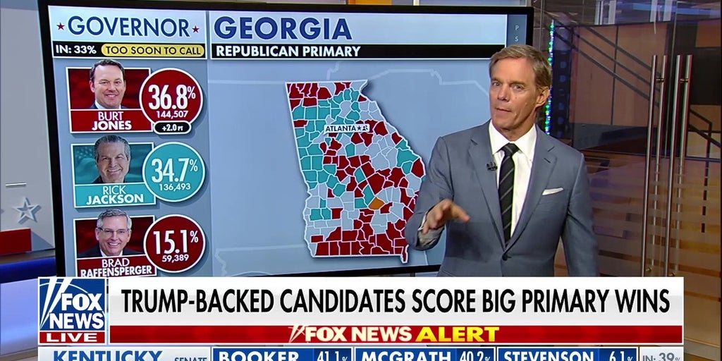Polls close in key Georgia gubernatorial primary