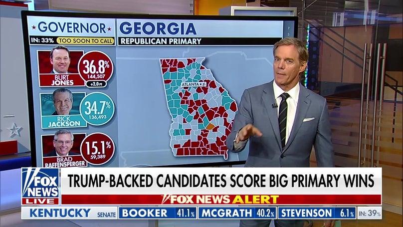 Polls close in key Georgia gubernatorial primary