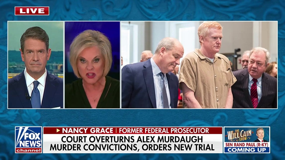Nancy Grace outraged by overturn of Murdaugh murder convictions: He is GUILTY