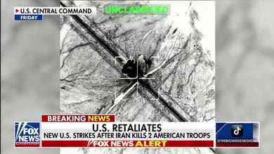 8th consecutive night of US strikes underway after Iran kills 2 American troops