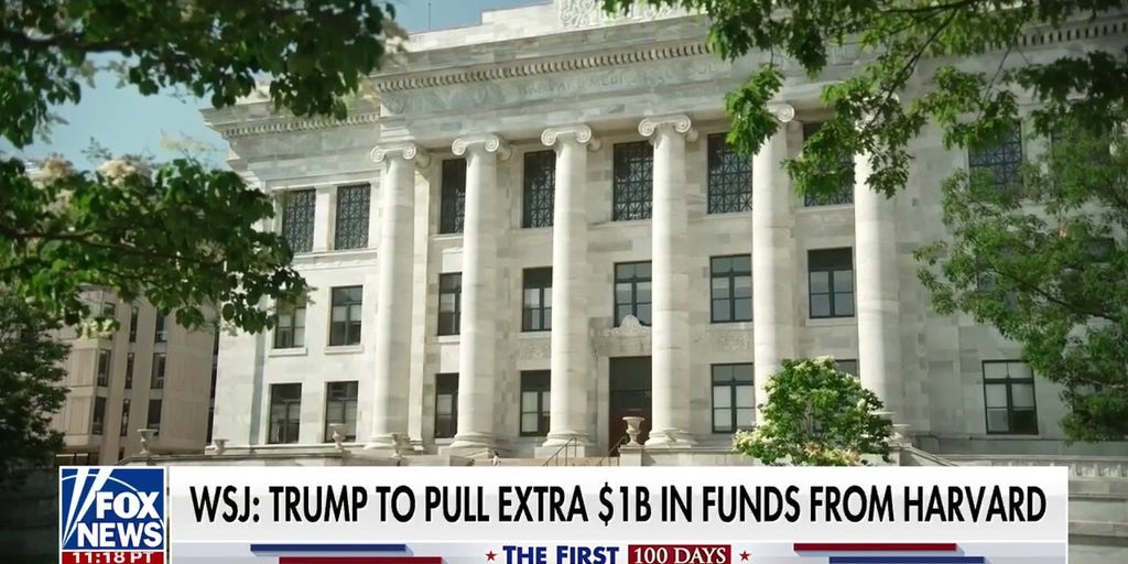 Trump administration to pull more funds from Harvard