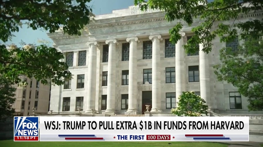 Trump administration to pull more funds from Harvard
