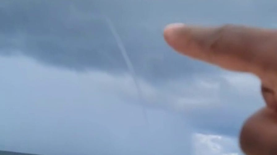 Waterspouts spotted off of Florida's Hollywood Beach