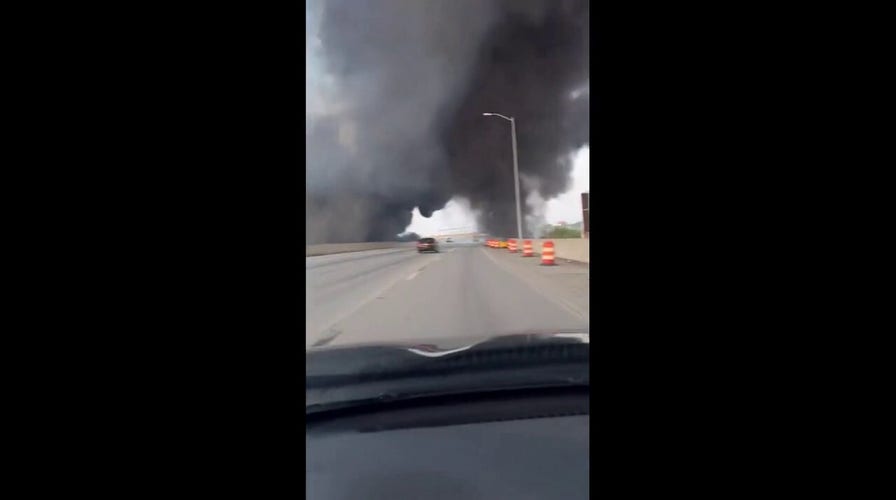 Video shows moments before I-95 Philadelphia road collapse