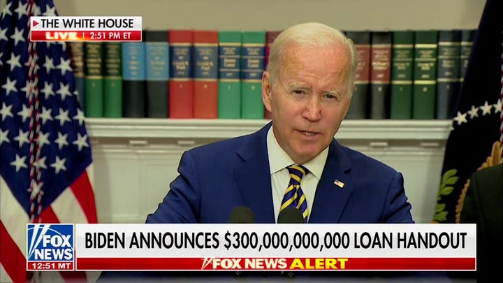 Biden blasted for 'racist' comment during speech touting $300 billion student loan handout