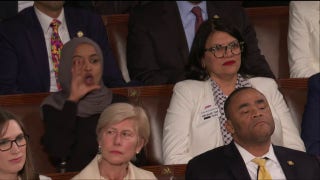 Ilhan Omar appears to shout 'you have killed Americans' at President Trump during State of the Union