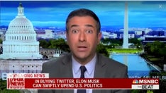 MSNBC host trashed for warning Elon Musk could use Twitter to ban political candidates: ‘You absolute clown’